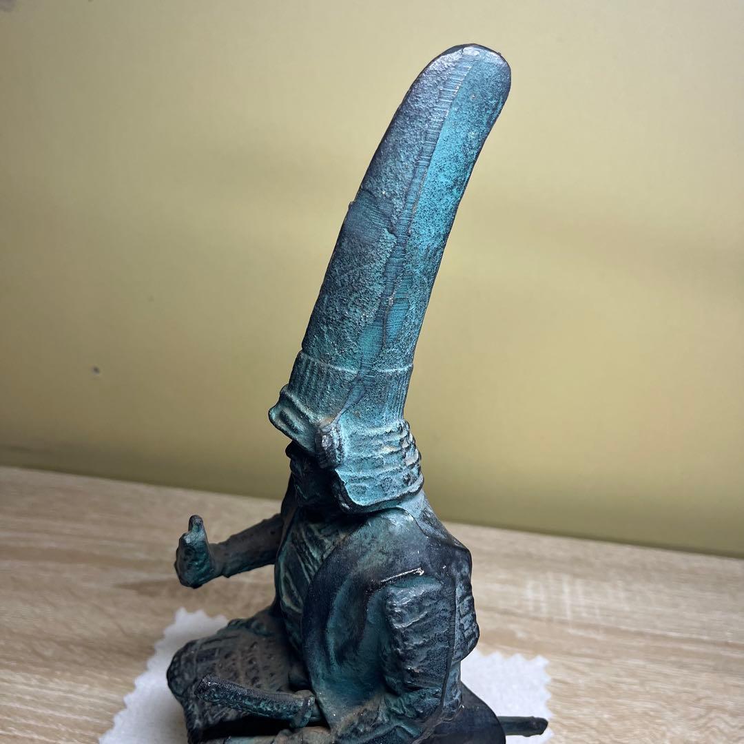 加藤清正像　金属製