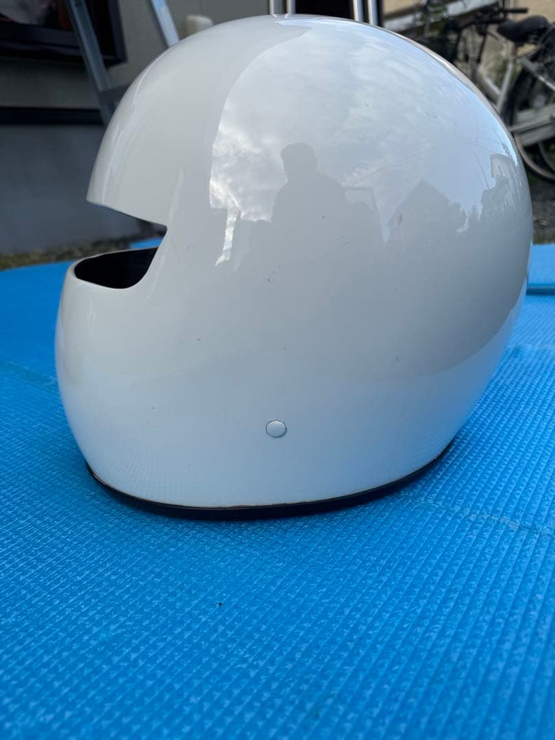 族ヘル　細目　加工　族　カフェ　族車　暴走族　旧車　フルフェイス