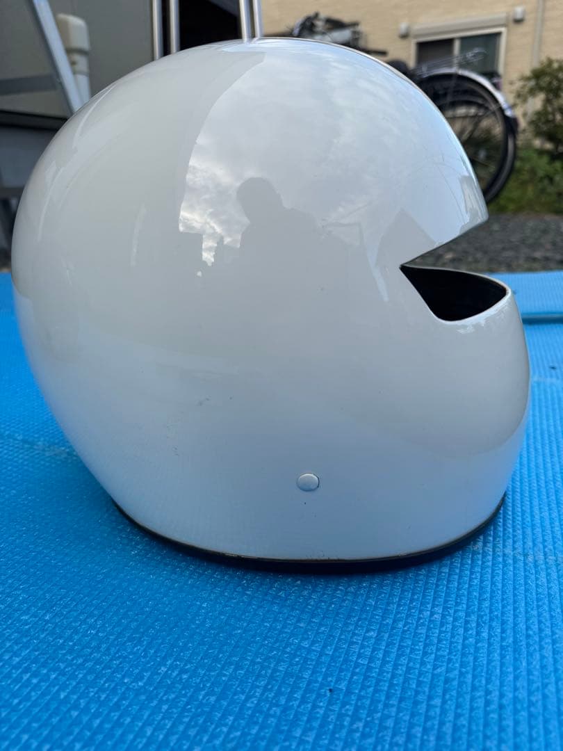 族ヘル　細目　加工　族　カフェ　族車　暴走族　旧車　フルフェイス