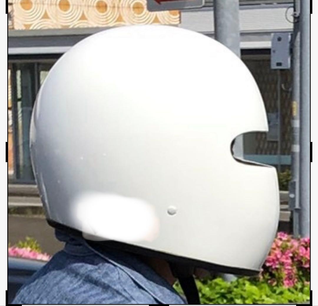 族ヘル　細目　加工　族　カフェ　族車　暴走族　旧車　フルフェイス