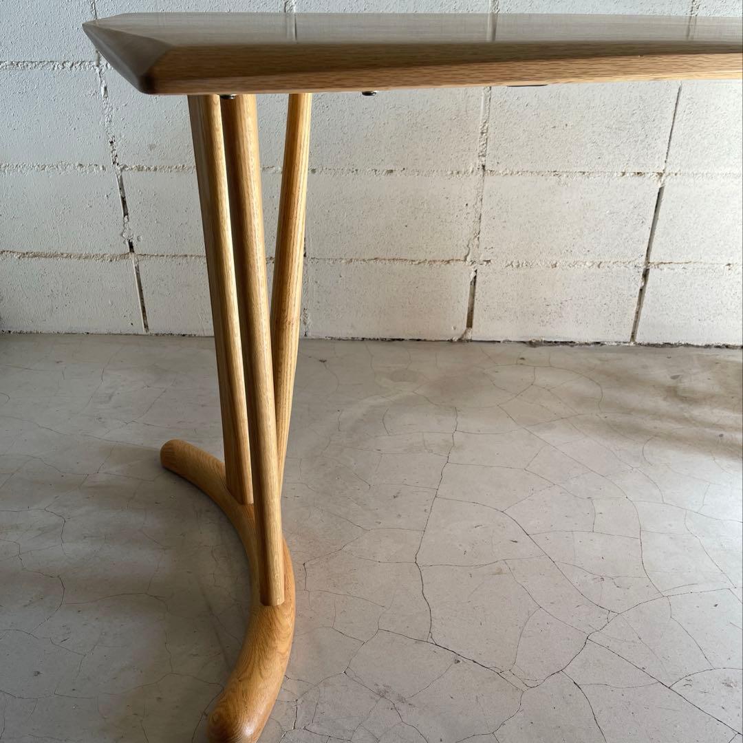 筑波産商　ボーゲン　ダイニングテーブル　オーク無垢材　¥99,800