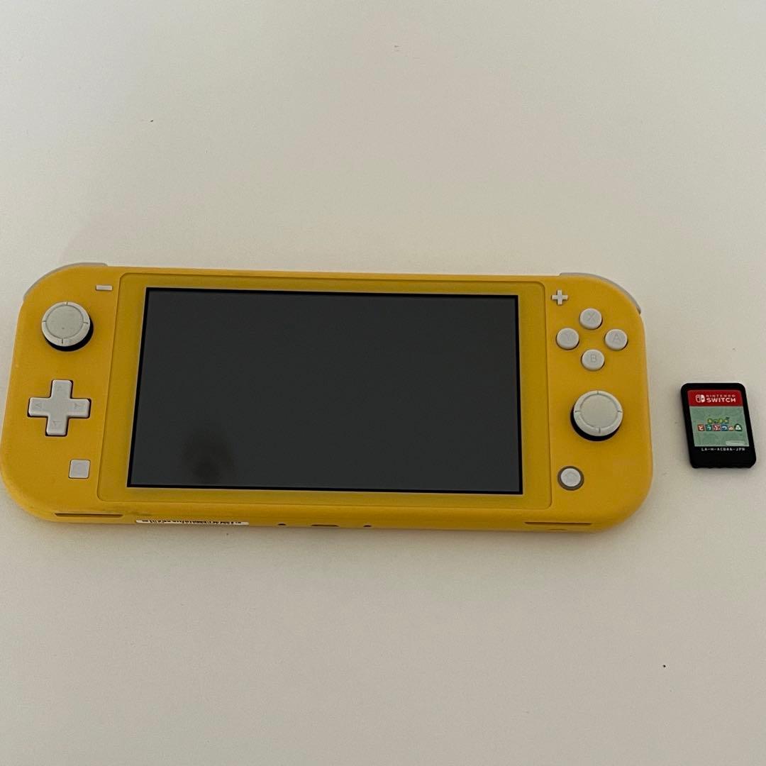 ニンテンドースイッチライト イエロー あつまれどうぶつの森 セット