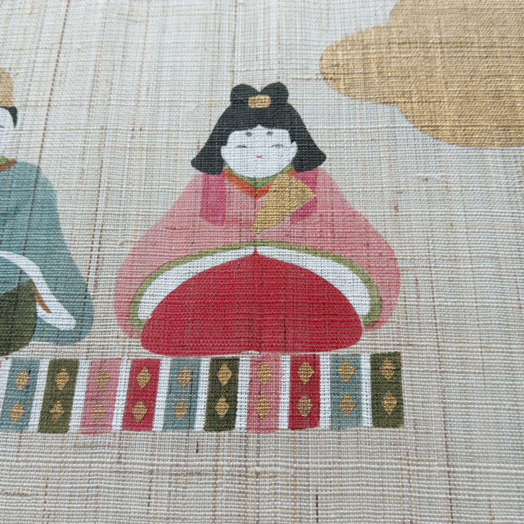 お雛様　タペストリー