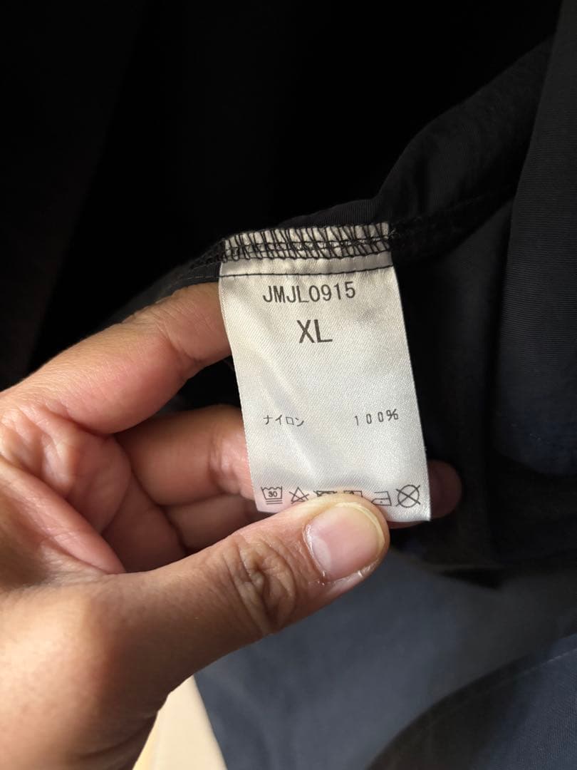 new balance ダークグレー ステンカラーコート　XL