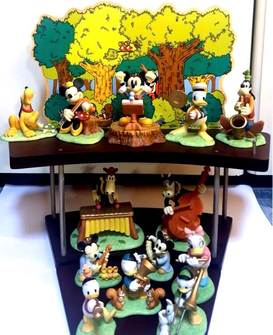 ディズニーオーケストラ　オルゴール付ディスプレイ台