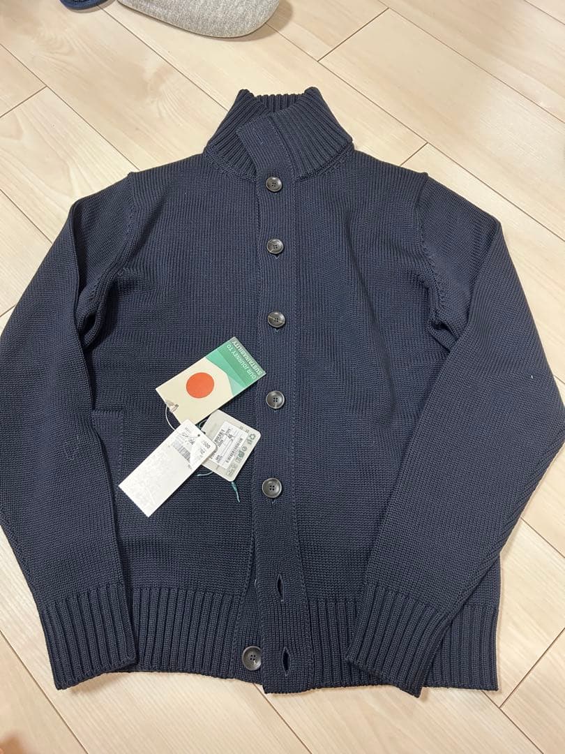 未使用 ZANONE CHIOTO 濃紺 5G ウール 46