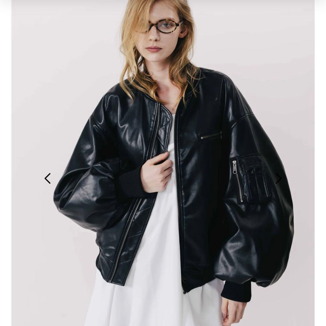 THE TOE ボンバージャケット 黒 M