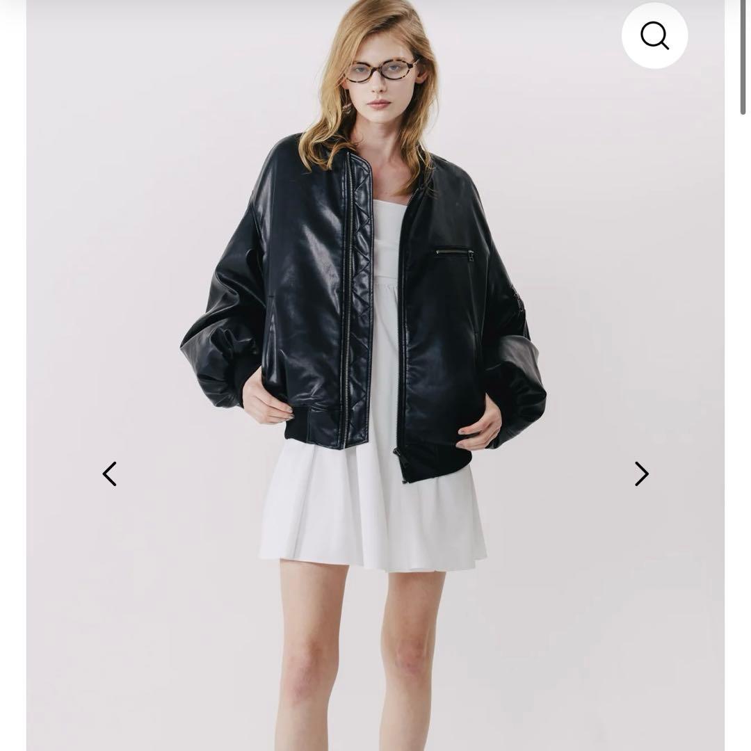 THE TOE ボンバージャケット 黒 M