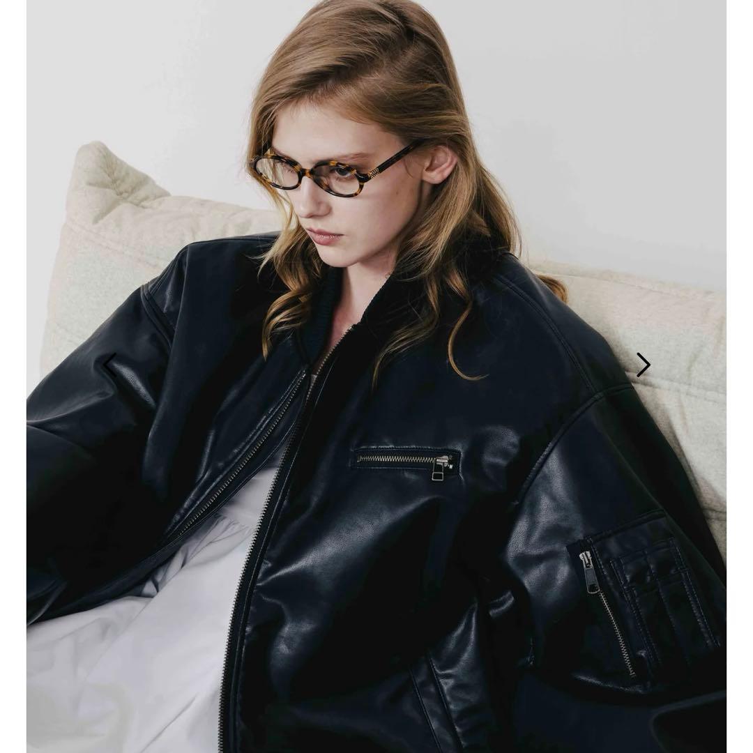 THE TOE ボンバージャケット 黒 M