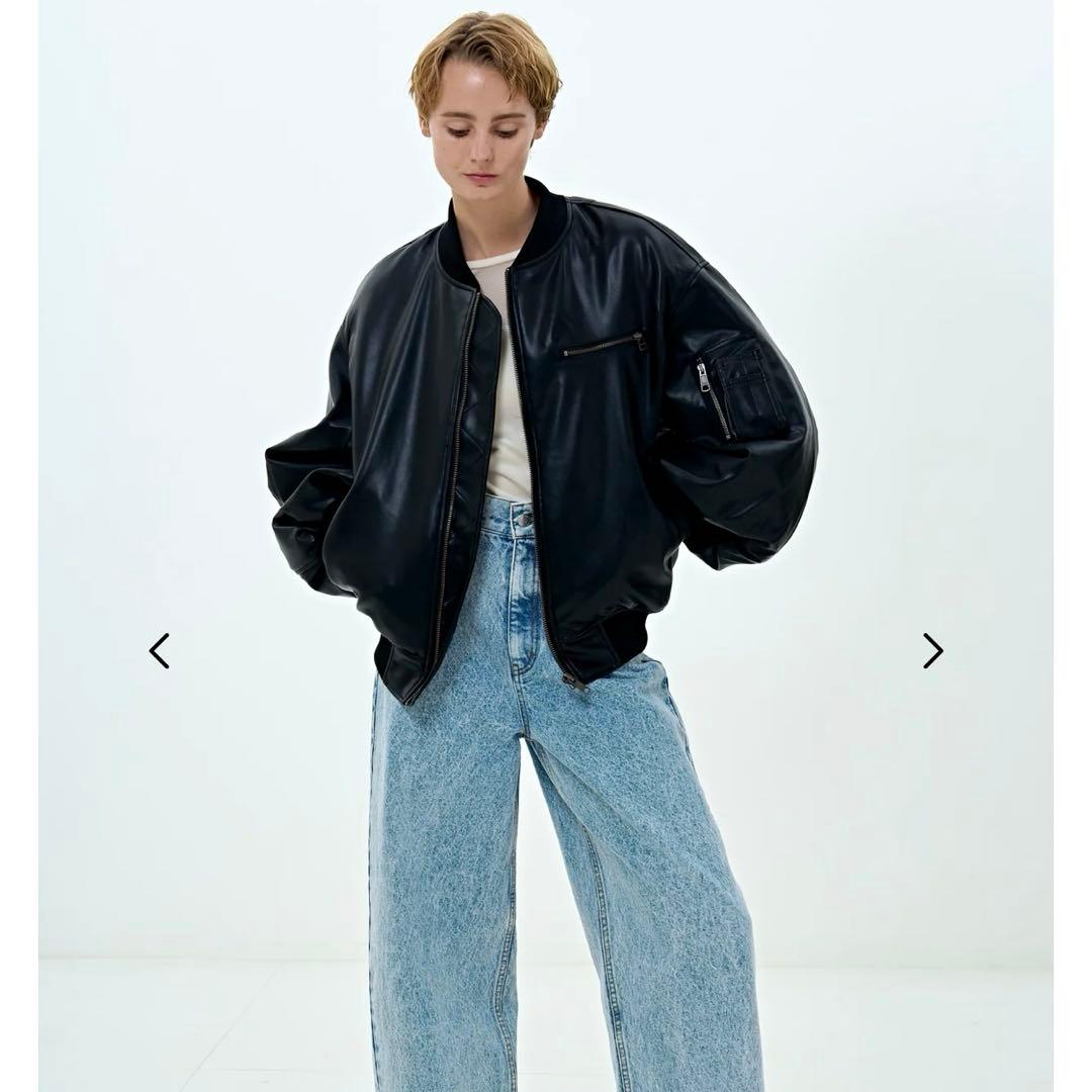 THE TOE ボンバージャケット 黒 M