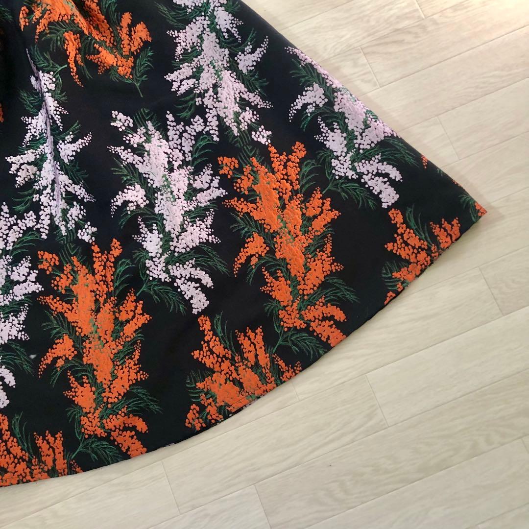 アメリAMERI WISTERIA JACQUARD FLARE SKIRT