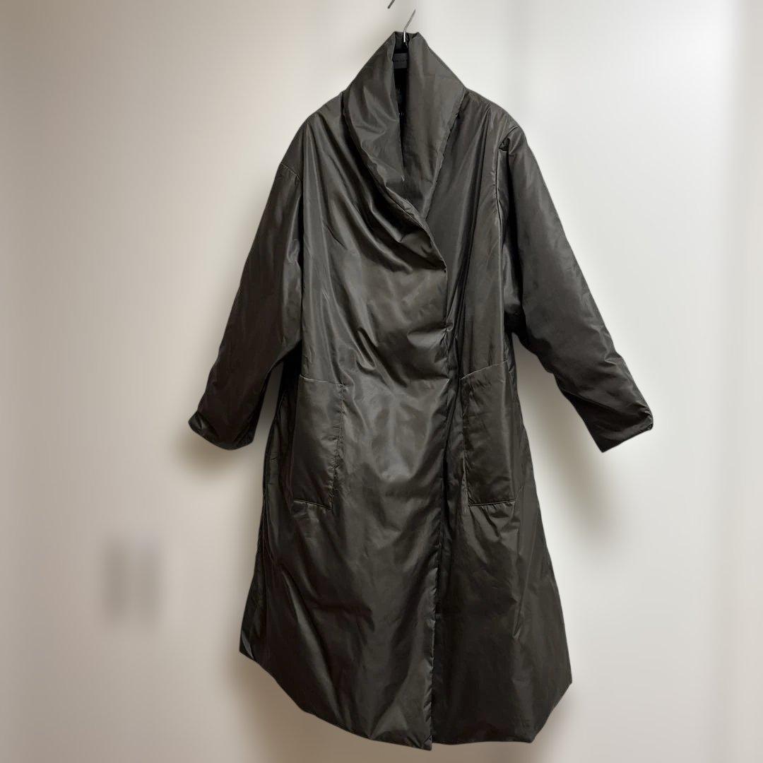 ミズイロインド　ドレープライトダウンコート