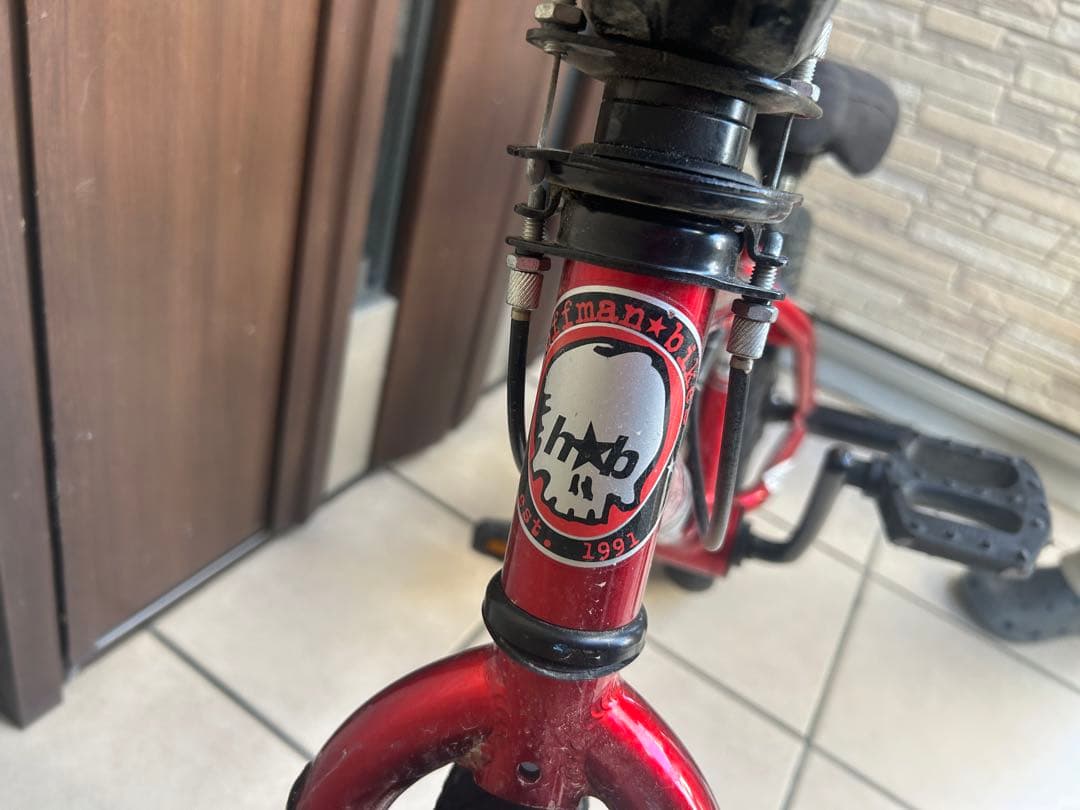 レッド BMXバイク 16インチ