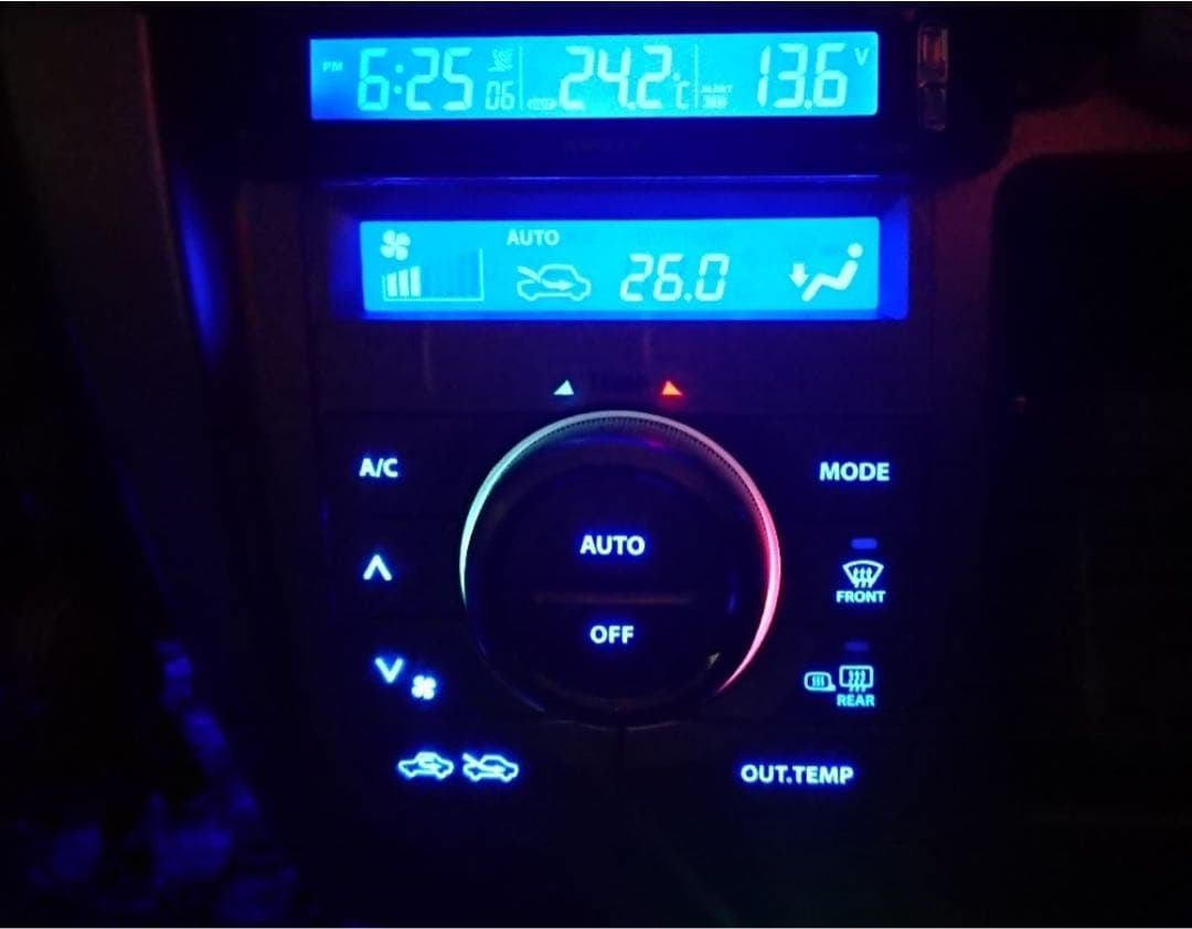 mr31s mr41s ハスラー LED打ち替え エアコンパネル！