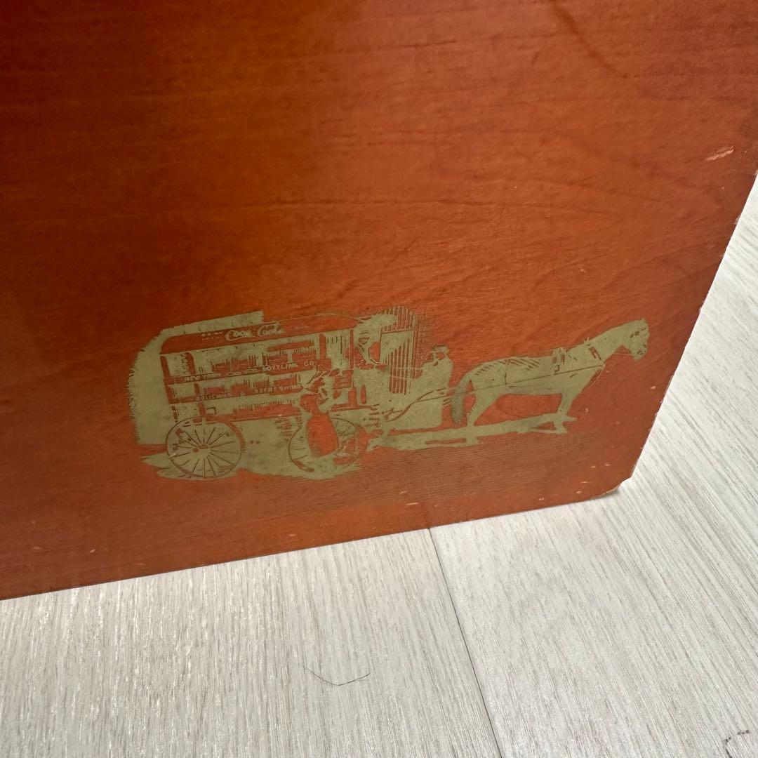 コカコーラ100周年記念木箱　レトロ　ヴィンテージ