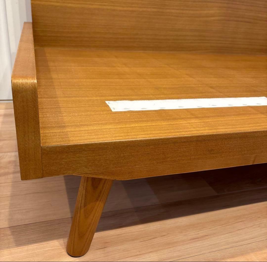 【特価】unico ALBERO カバーリングソファ　3シーター　ベージュ