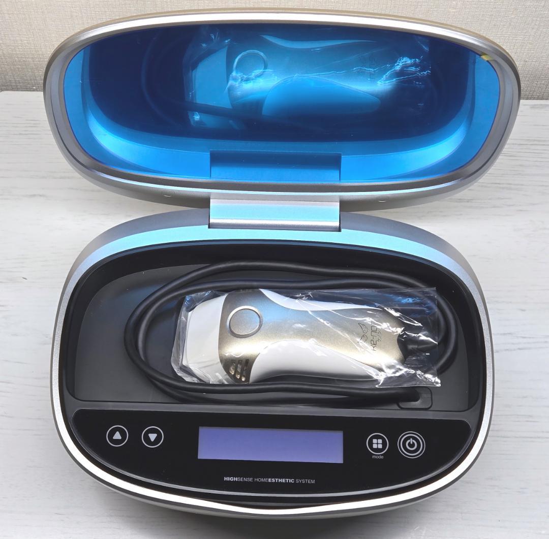 【残99.97%付属品完備】脱毛器 ケノン Ver 8.5 シャンパンゴールド