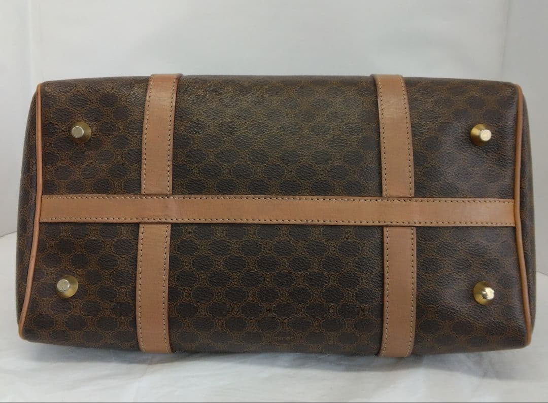 APG12 セリーヌ 極美品 マカダム ハンドバッグ ミニボストンバッグ