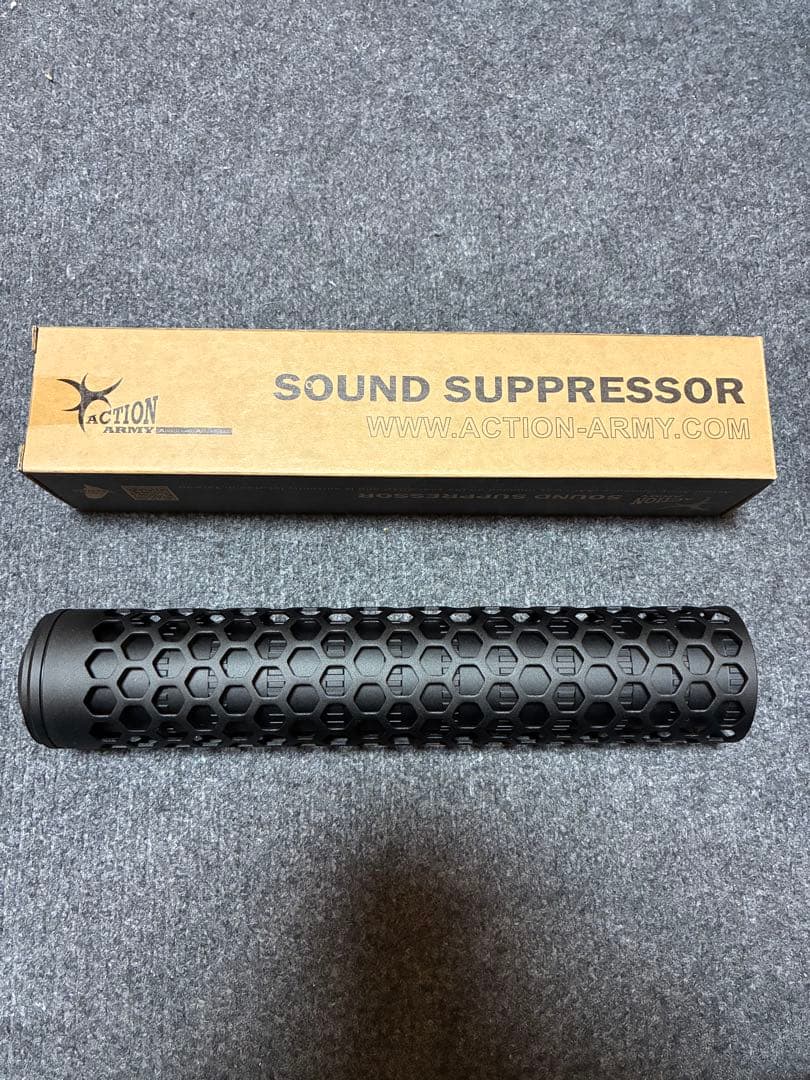 ACTION ARMY HIVE サウンドサプレッサー ブラック