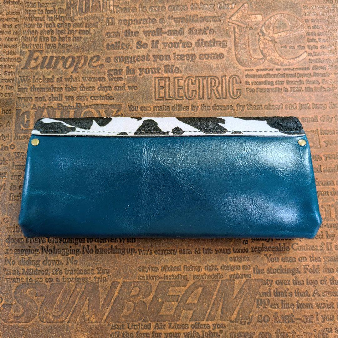 【もこもこ様オーダー】アコーディオン長財布・ぽてっとポーチ