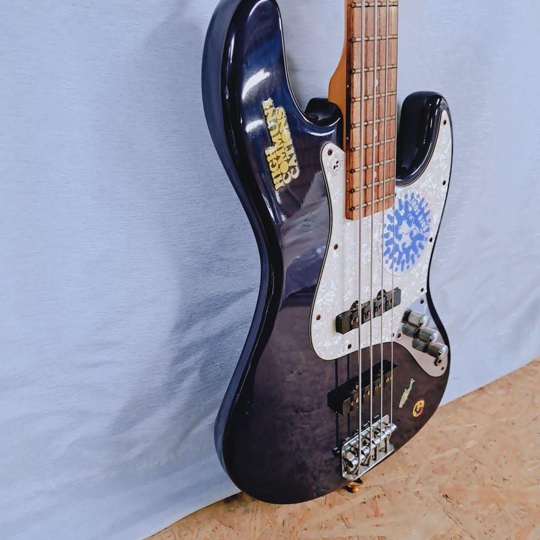 Blitz ブリッツ エレキベース ジャズベ 紺 初心者 入門 動作確認済み！