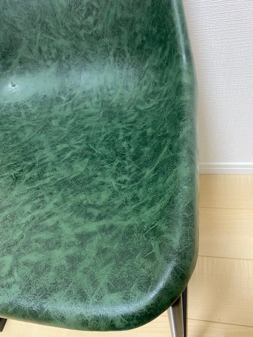 クラッシュゲート ログ ダイニング　チェア ヴィンテージ グリーン