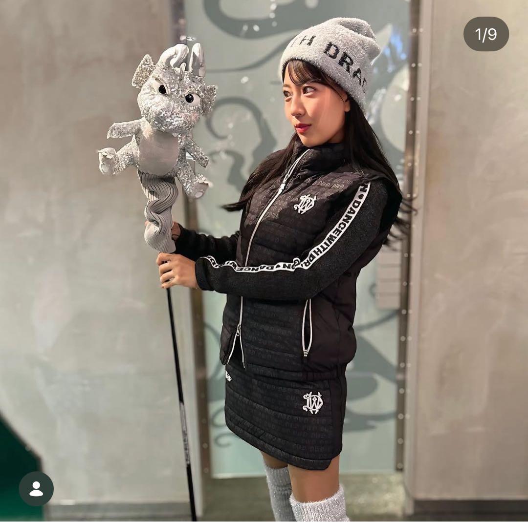 ダンスウィズドラゴン　ベスト セットアップ ブラック