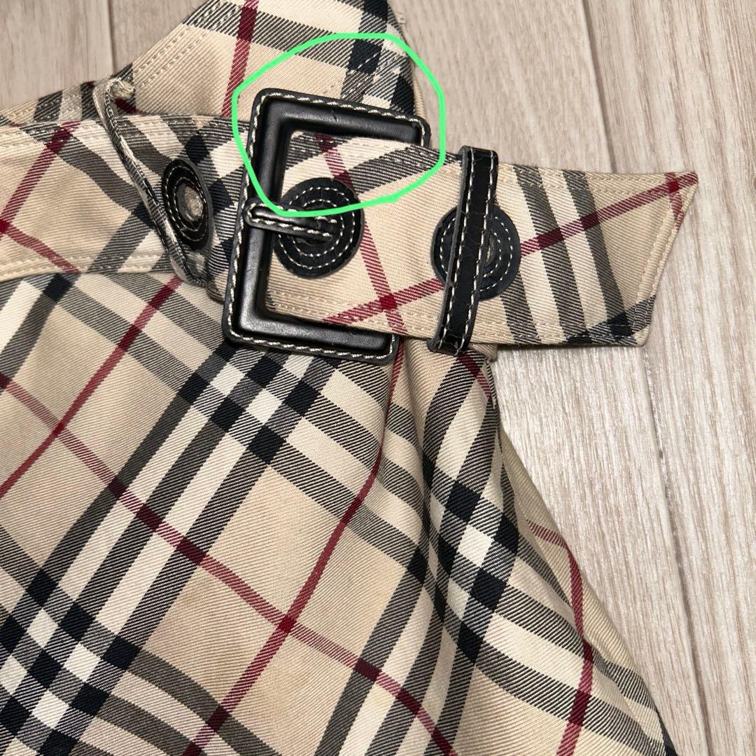 希少　BURBERRY　バーバリー ブルーレーベル ノバチェック　スカート