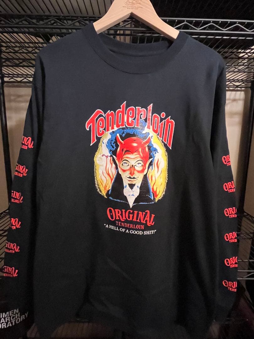 名作TENDERLOIN TEE L/S ON オールドニック ロンT 長袖