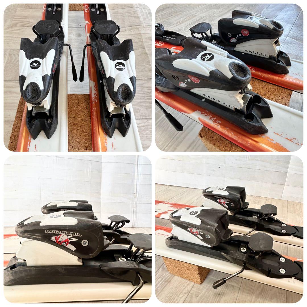 ロシニョール radical j 130、ノルディカ 24~25㎝、ストック