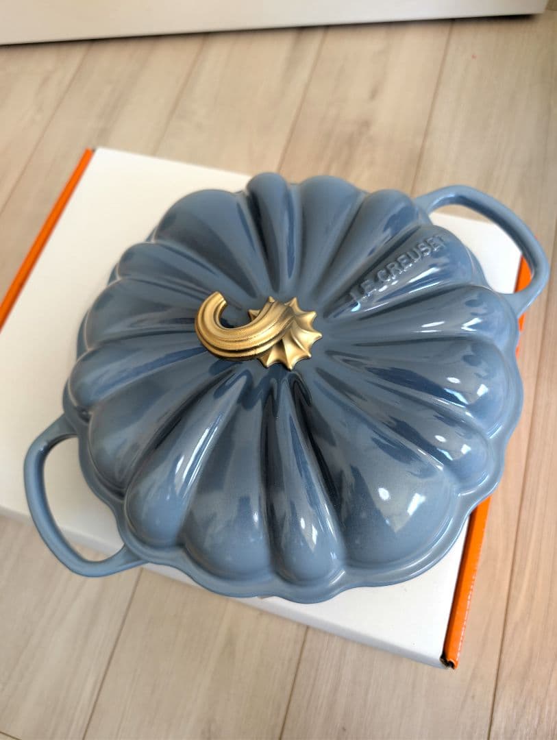 LE CREUSET パンプキン 28cm 浅い型 シャンブレー色