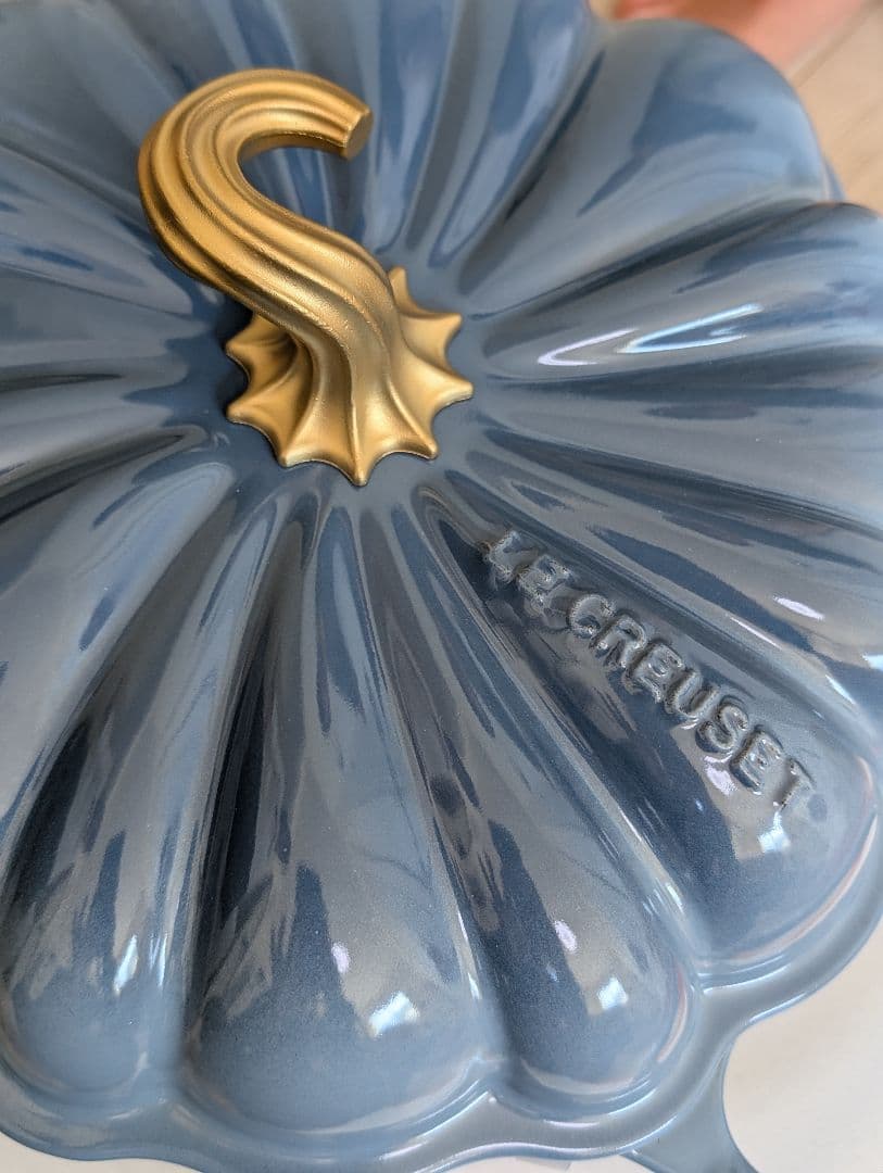 LE CREUSET パンプキン 28cm 浅い型 シャンブレー色