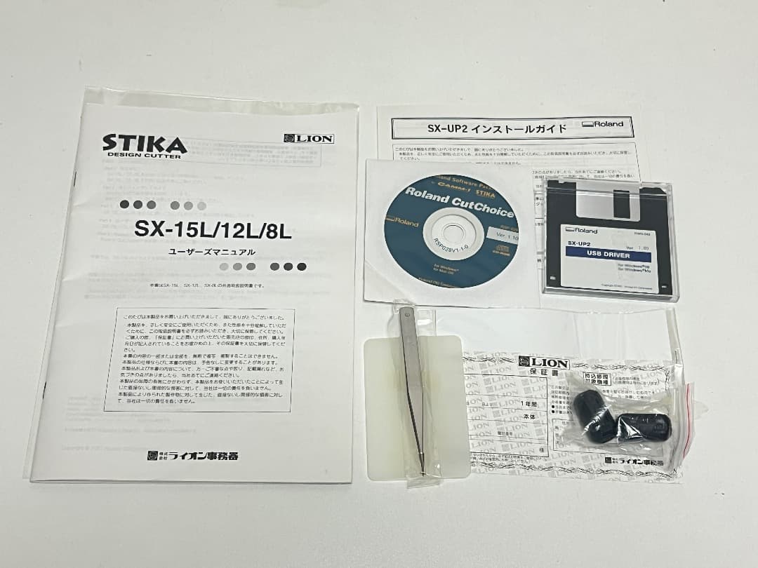 Lion Stika Roland SX-8L カッティングマシン