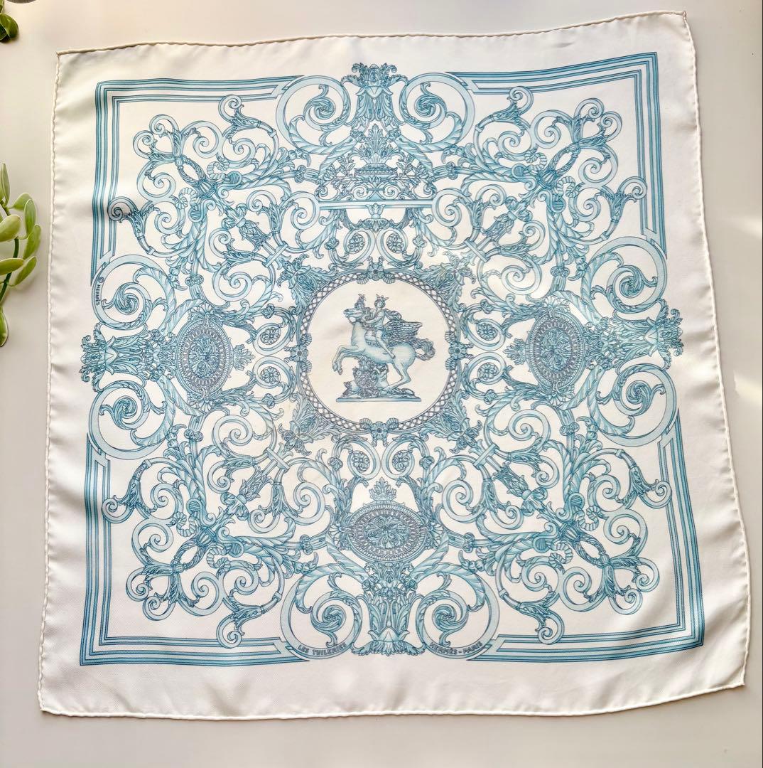 Hermès エルメス ガブロッシュ ミニスカーフ LES TUILERIES