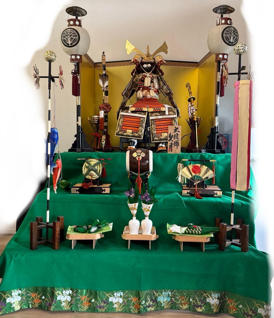 五月人形 久月 大鎧飾 鎧 兜 端午の節句