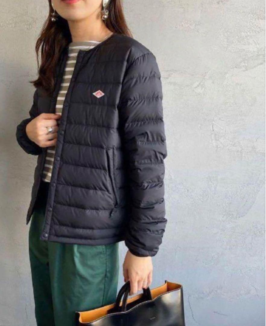 新品 Dantonダントン インナーダウン ジャケット　ブラックS