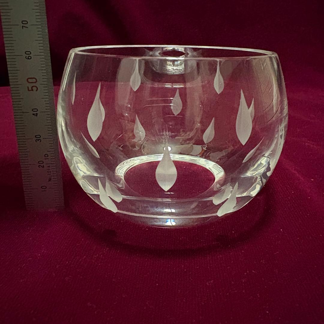 【箱付き】エルメス キャンドル　ホルダーセット 廃盤　クリスタル キャンドル