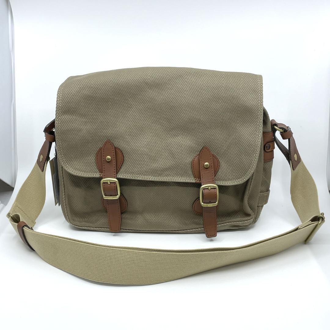 タグ付き　SILVER LAKE CLUB　ショルダーバッグ　ヘリンボーン