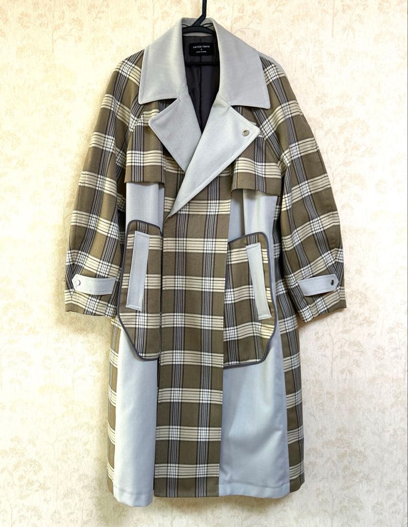 最終セール◎ユナイテッドトウキョウUNITEDTOKYO リバーストレンチコート
