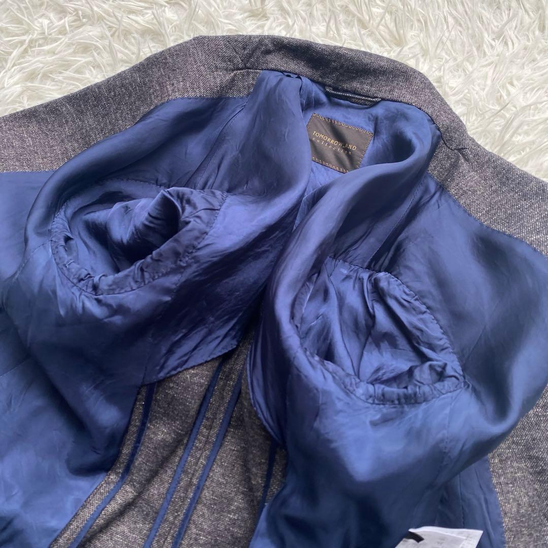 TOMORROWLAND REGGIANI生地 パンツスーツ セットアップ 38