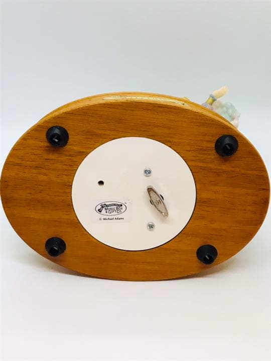 【希少美品】✞サンフランシスコミュージックボックス　幼子を抱くマリア様と守護天使