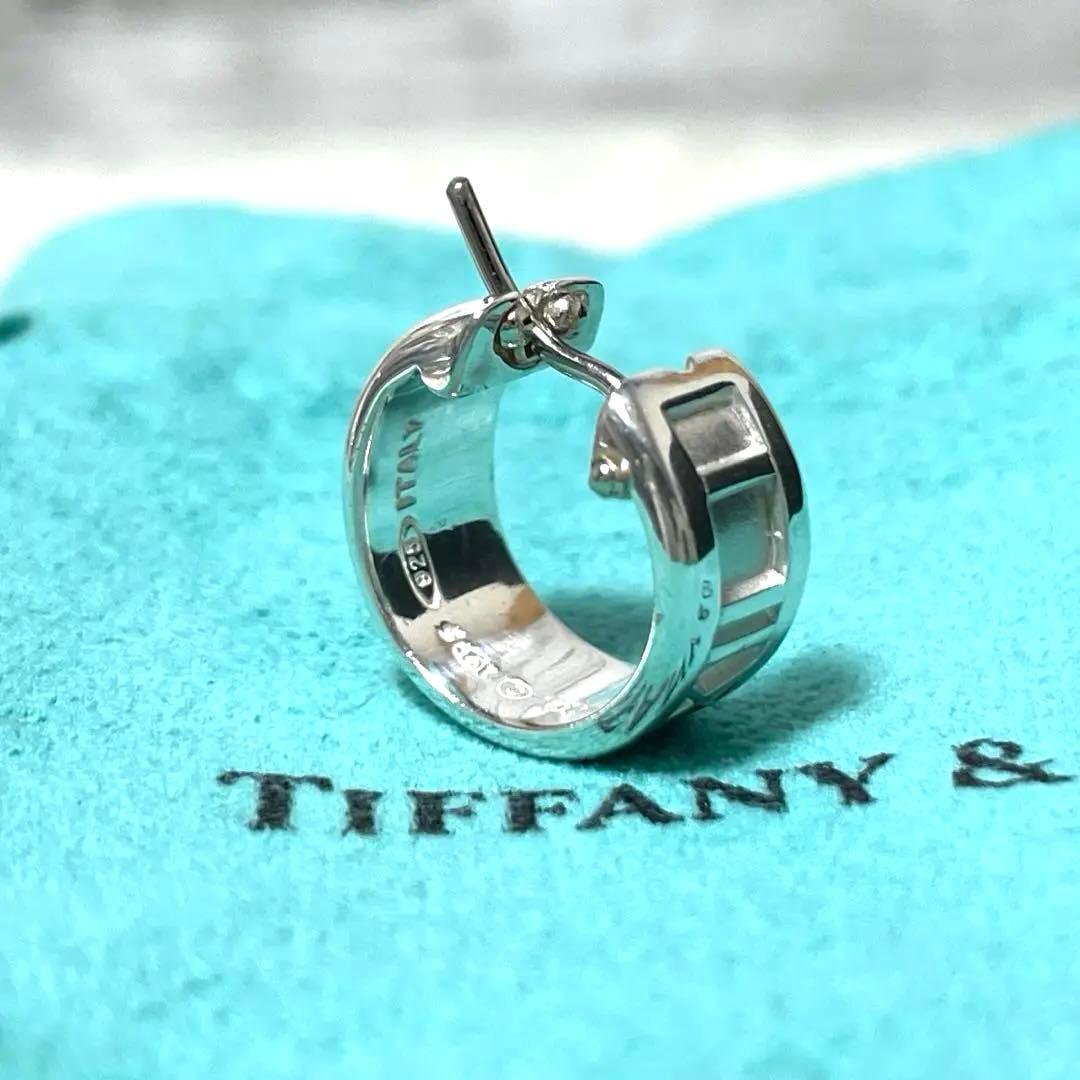 【極美品】ティファニー　アトラスフープピアス　片耳　メンズ/レディース　925