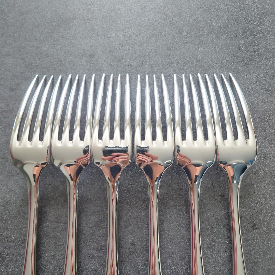 希少 美品 クリストフル フィデリオ テーブルフォーク 6点