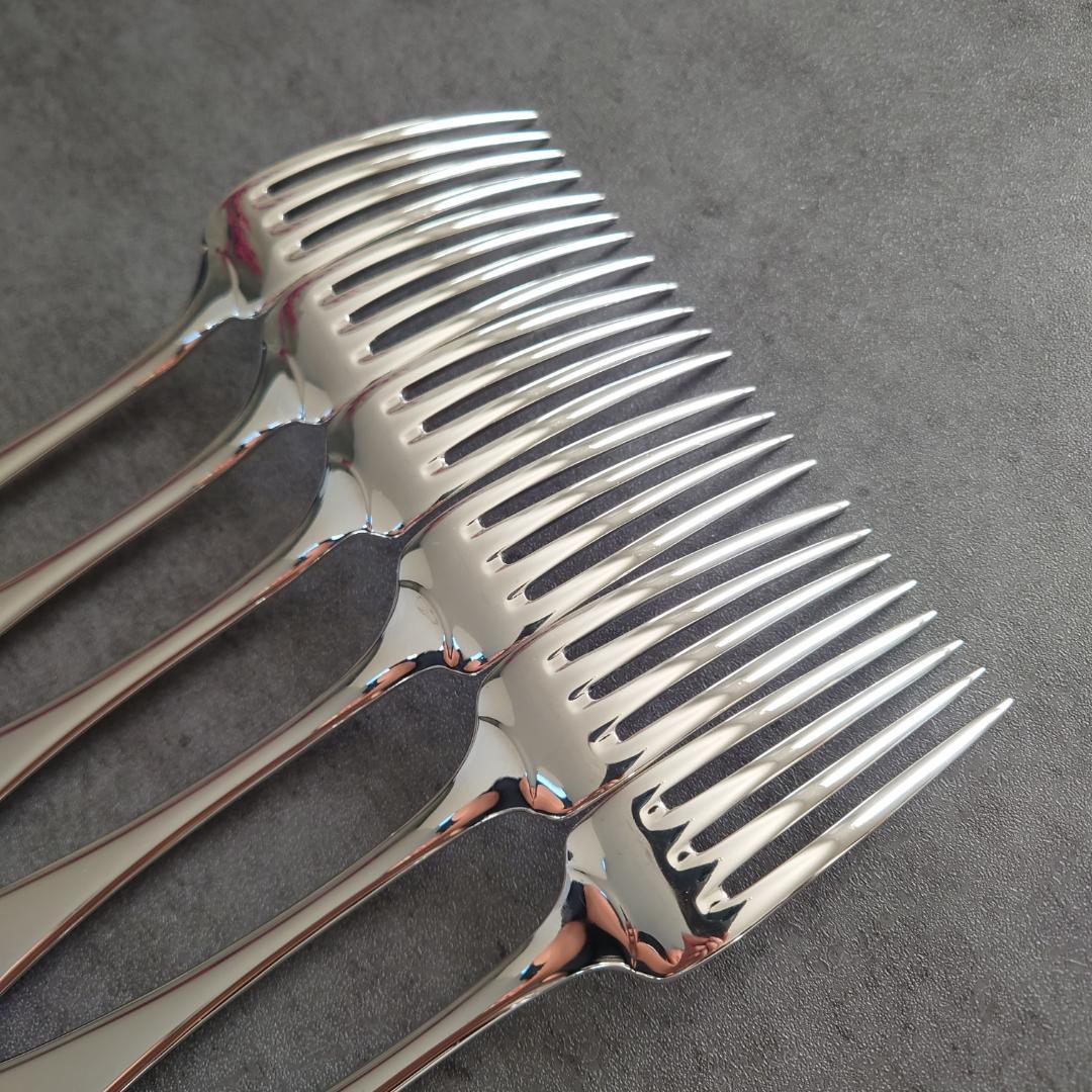 希少 美品 クリストフル フィデリオ テーブルフォーク 6点