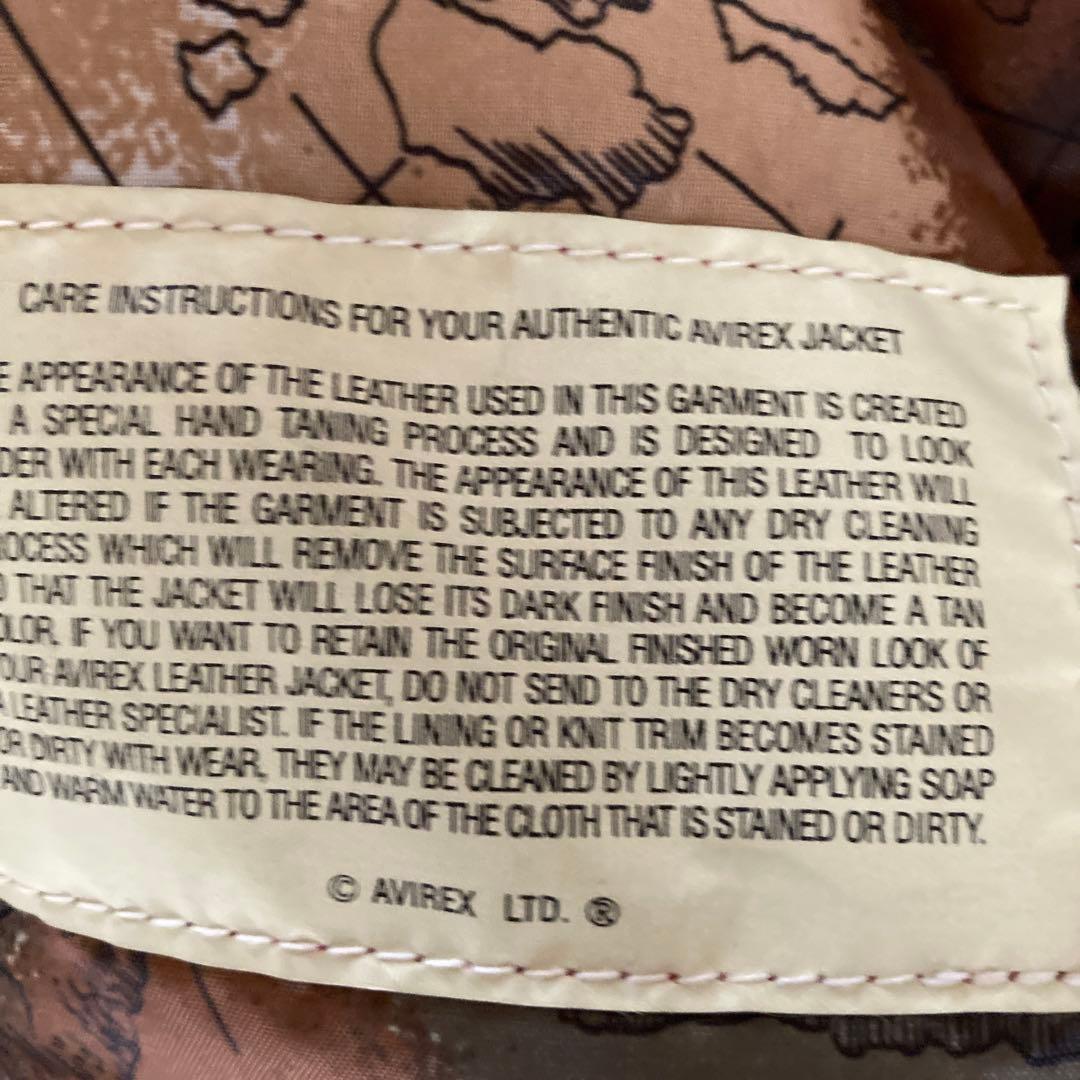 極美品・希少モデル　AVIREX シグネチャーバーシティジャケット　M 赤