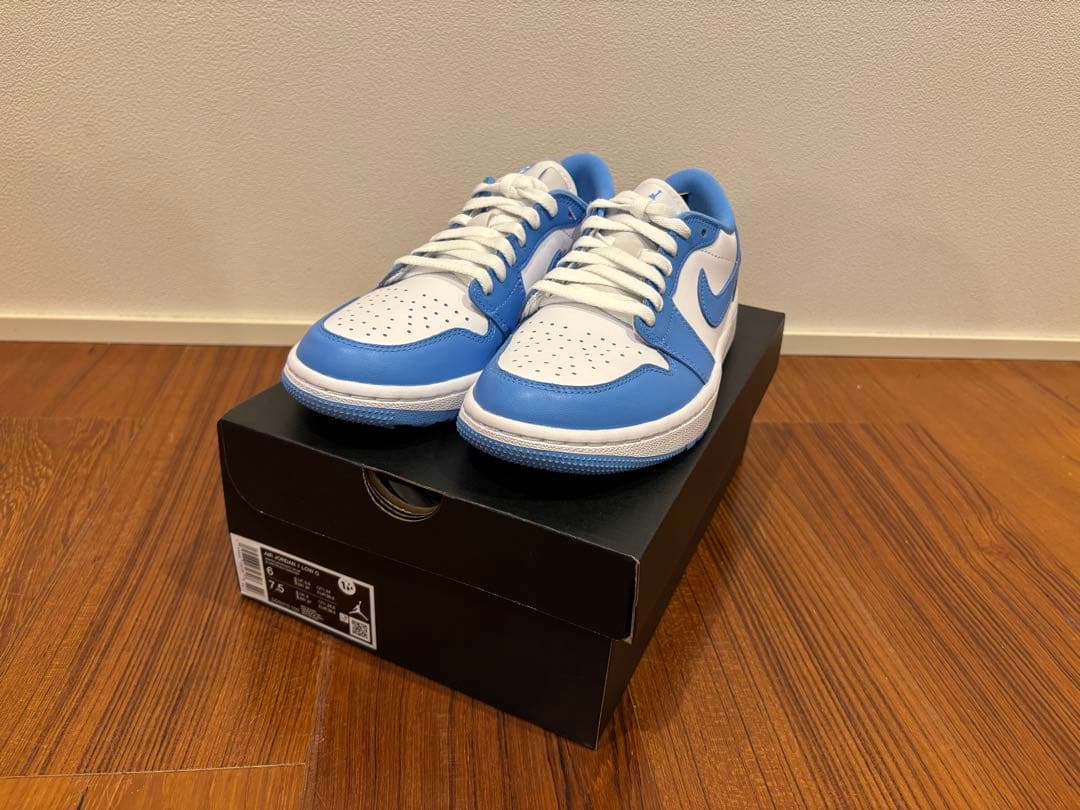 シューズ(女性用) Nike Air Jordan 1 Low Golf \"UNC\" 24cm