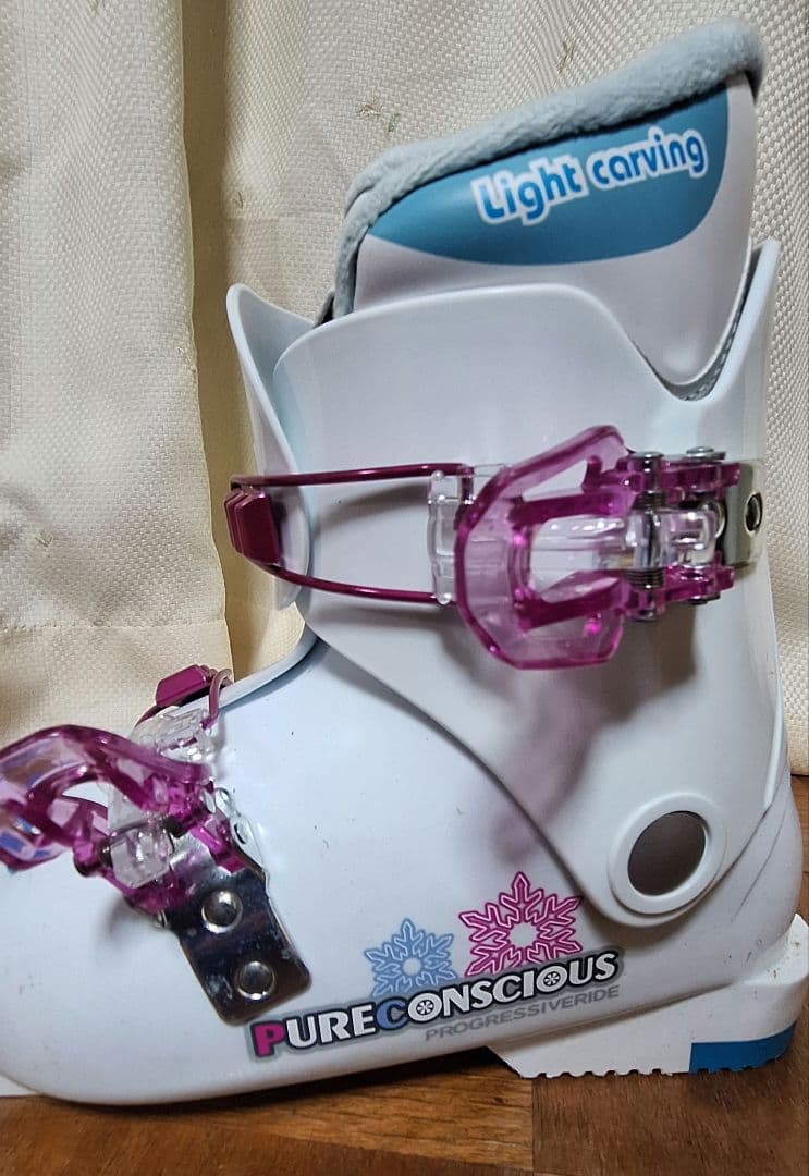 こんにちは　ジュニアスキー 110㎝ ４点セット