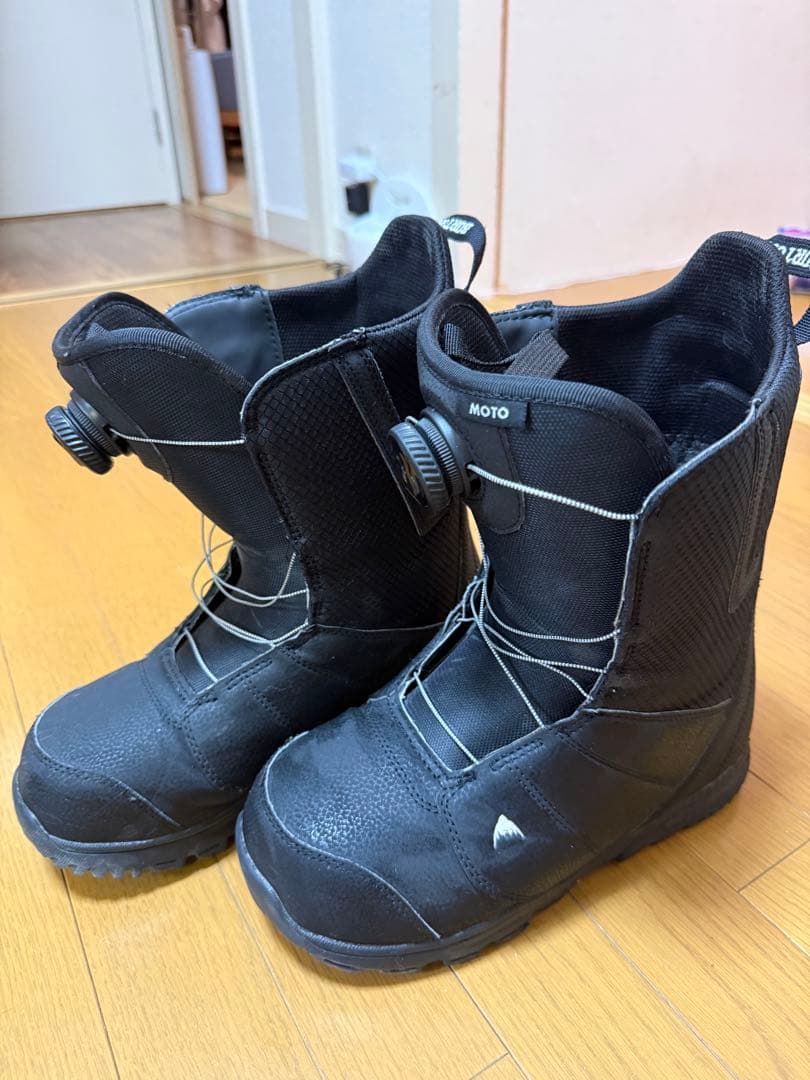 BURTON MOTO 26cmスノーボードブーツ ブラック 男性用