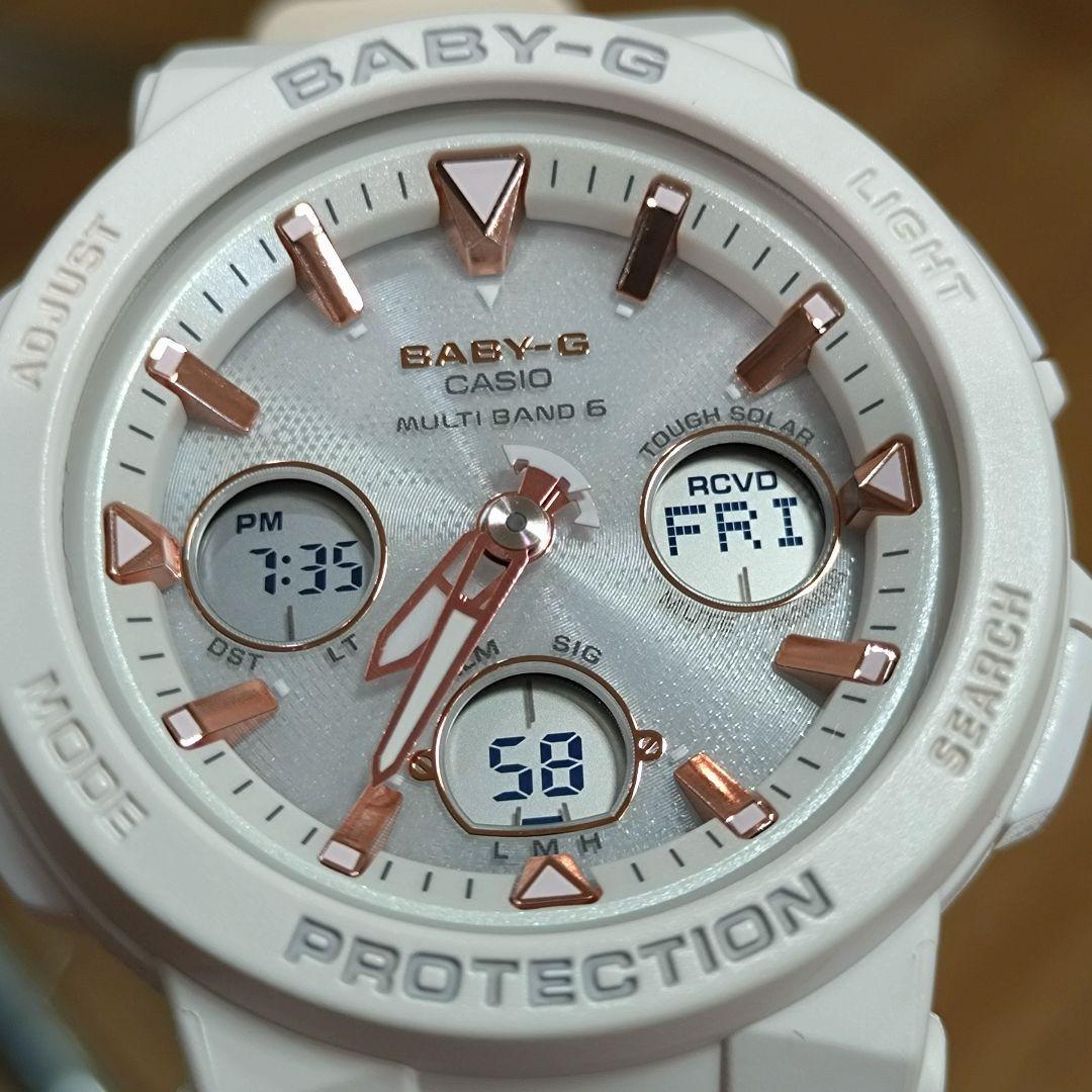 【美品】CASIO　BABY-G　BGA-2500 電波ソーラー
