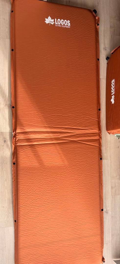 極美品‼️LOGOS ロゴス　55セルフインフレートマット　ソロ2個